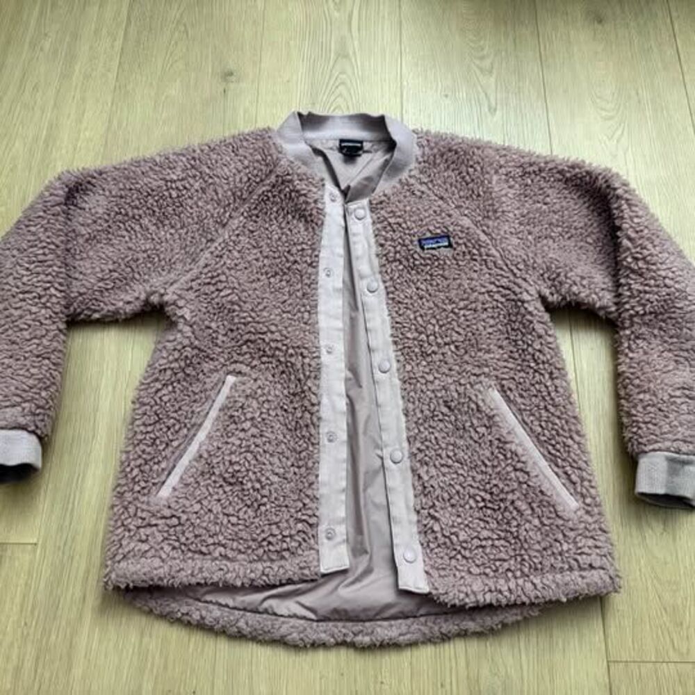 Patagonia Girls' Retro-X Bomber Jacket size Large (12)
